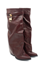Gaia Shoes Caterina stivali con silhouette morbida e punta affusolata