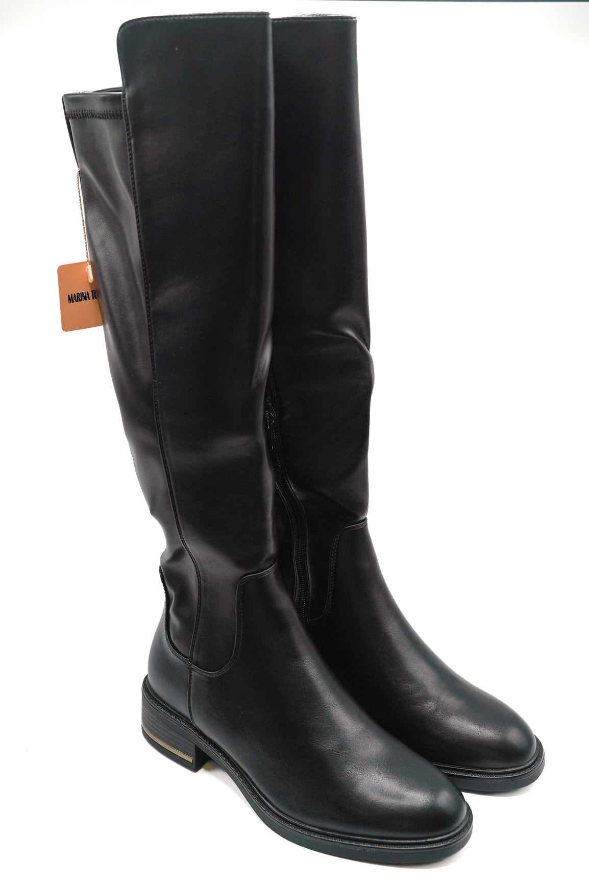 Gaia Shoes Morena stivale alto dalle linee essenziali
