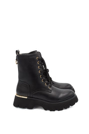 Gaia Shoes Mirella anfibi combat con occhielli metallici