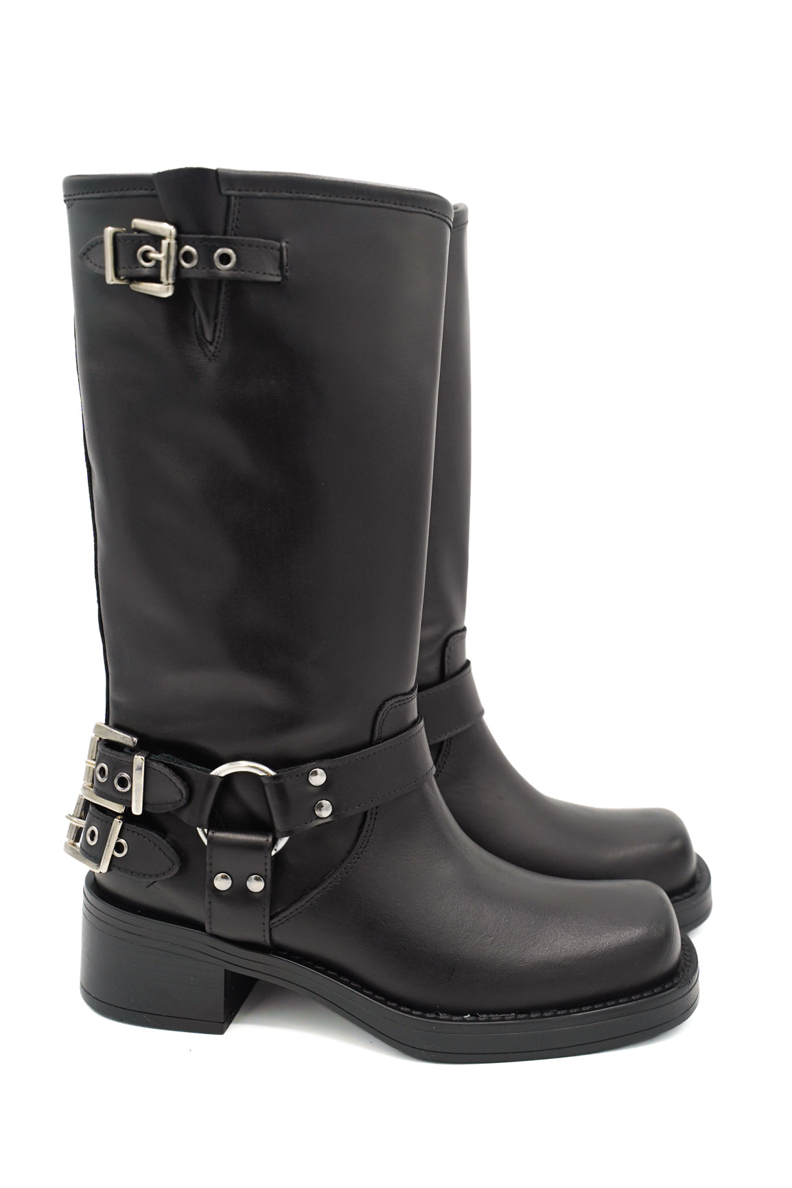 Scarpissime 7180 biker harness in pelle