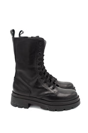 Scarpissime 7711 anfibio in pelle stile combat