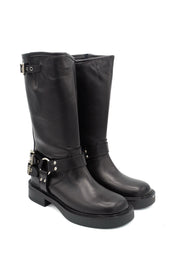 Scarpissime CH80 harness boots in pelle