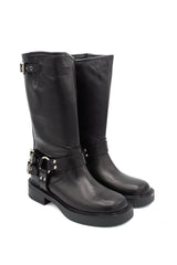 Scarpissime CH80 harness boots in pelle