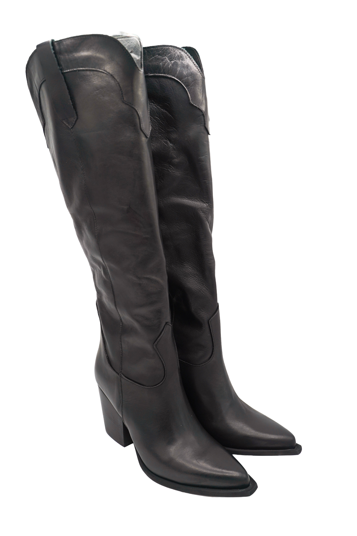 Gaia Shoes Charro 2 texani alti in pelle