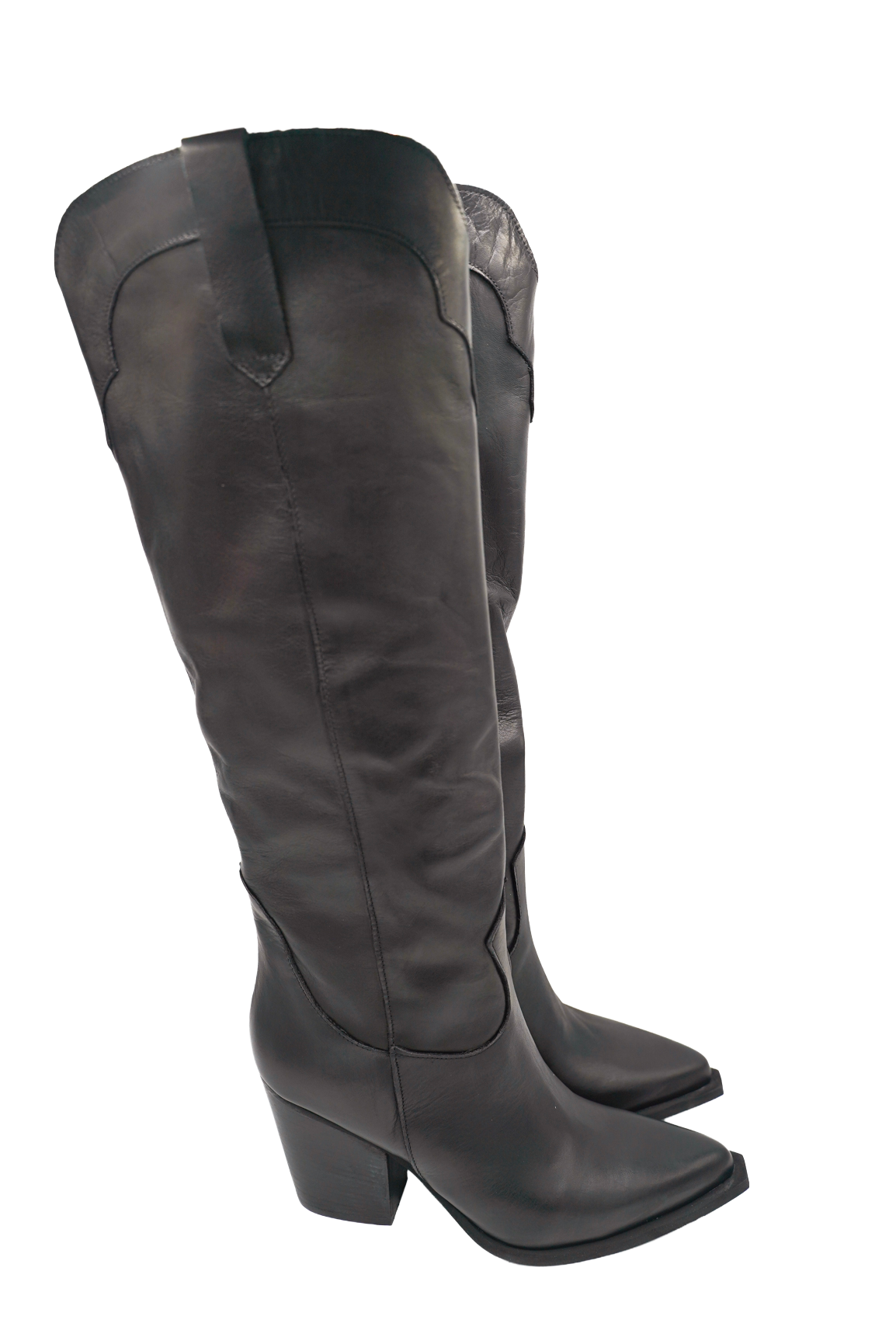 Gaia Shoes Charro 2 texani alti in pelle