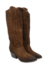 Gaia Shoes Mexico 1 texani scamosciati con impunture