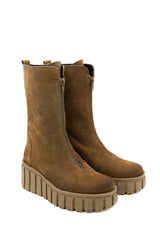 Gaia Shoes NG2 stivali sneakers in pelle scamosciata