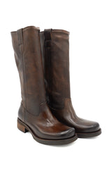 Gaia Shoes 13702 stivali cowboy/texano in pelle