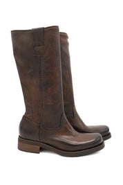 Gaia Shoes 13702 stivali cowboy/texano in pelle