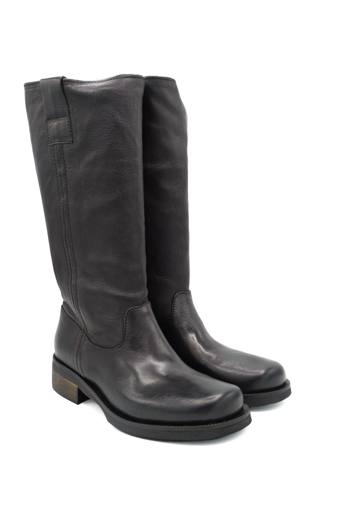 Gaia Shoes 13702 stivali cowboy/texano in pelle