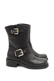 Gaia Shoes Thalia stivaletti stile biker in pelle