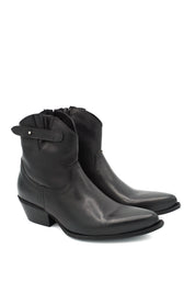 Gaia Shoes 1356/202 stivaletti texani in pelle con cinturino