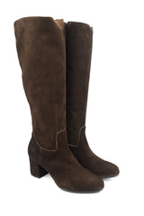 Gaia Shoes 3005 stivali classici in pelle scamosciata