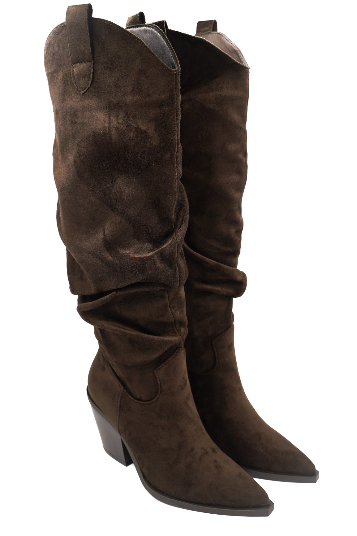 Gaia Shoes Francesca stivali texani scamosciati
