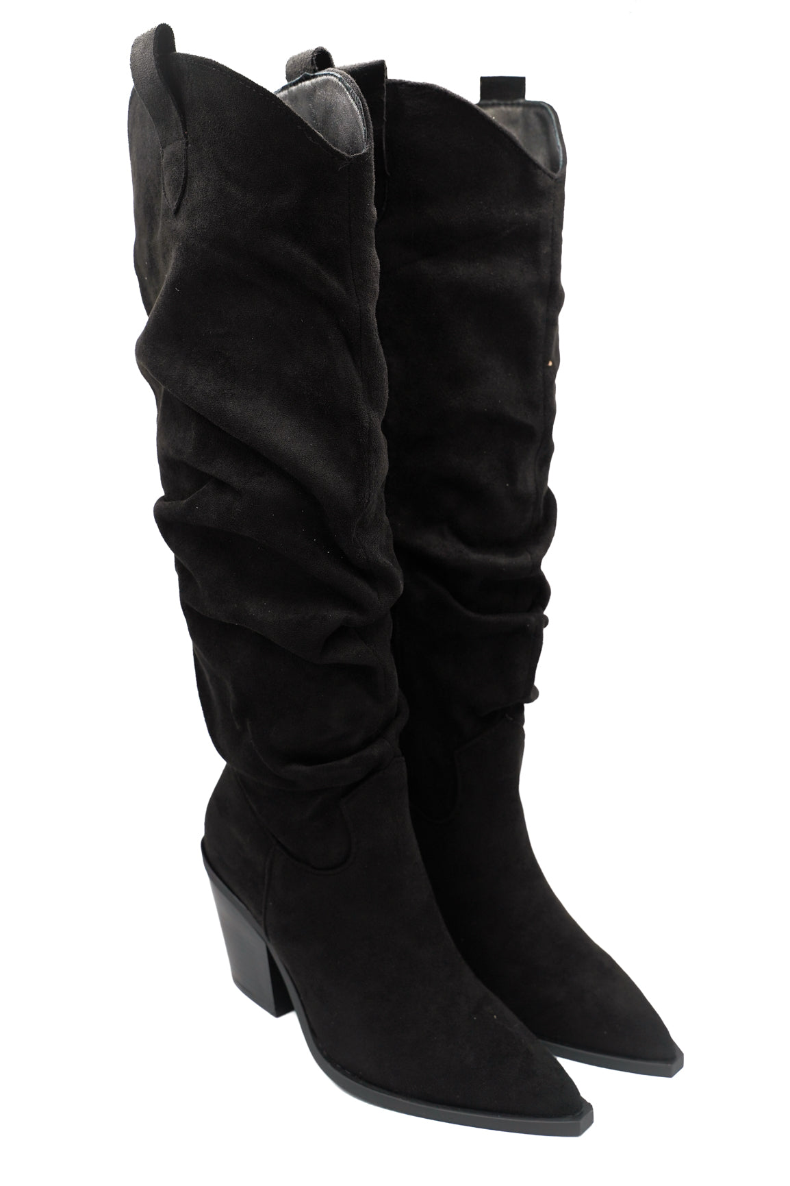 Gaia Shoes Francesca stivali texani scamosciati