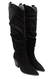 Gaia Shoes Francesca stivali texani scamosciati
