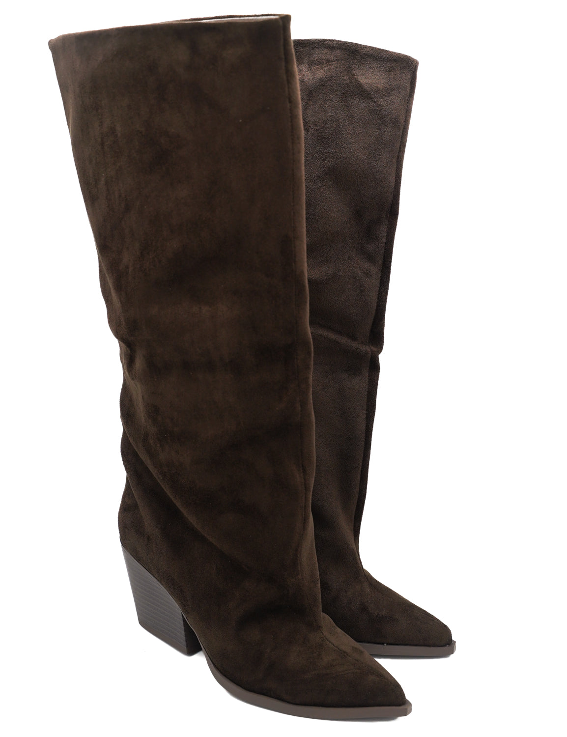 Gaia Shoes Giulia stivali scamosciati al ginocchio