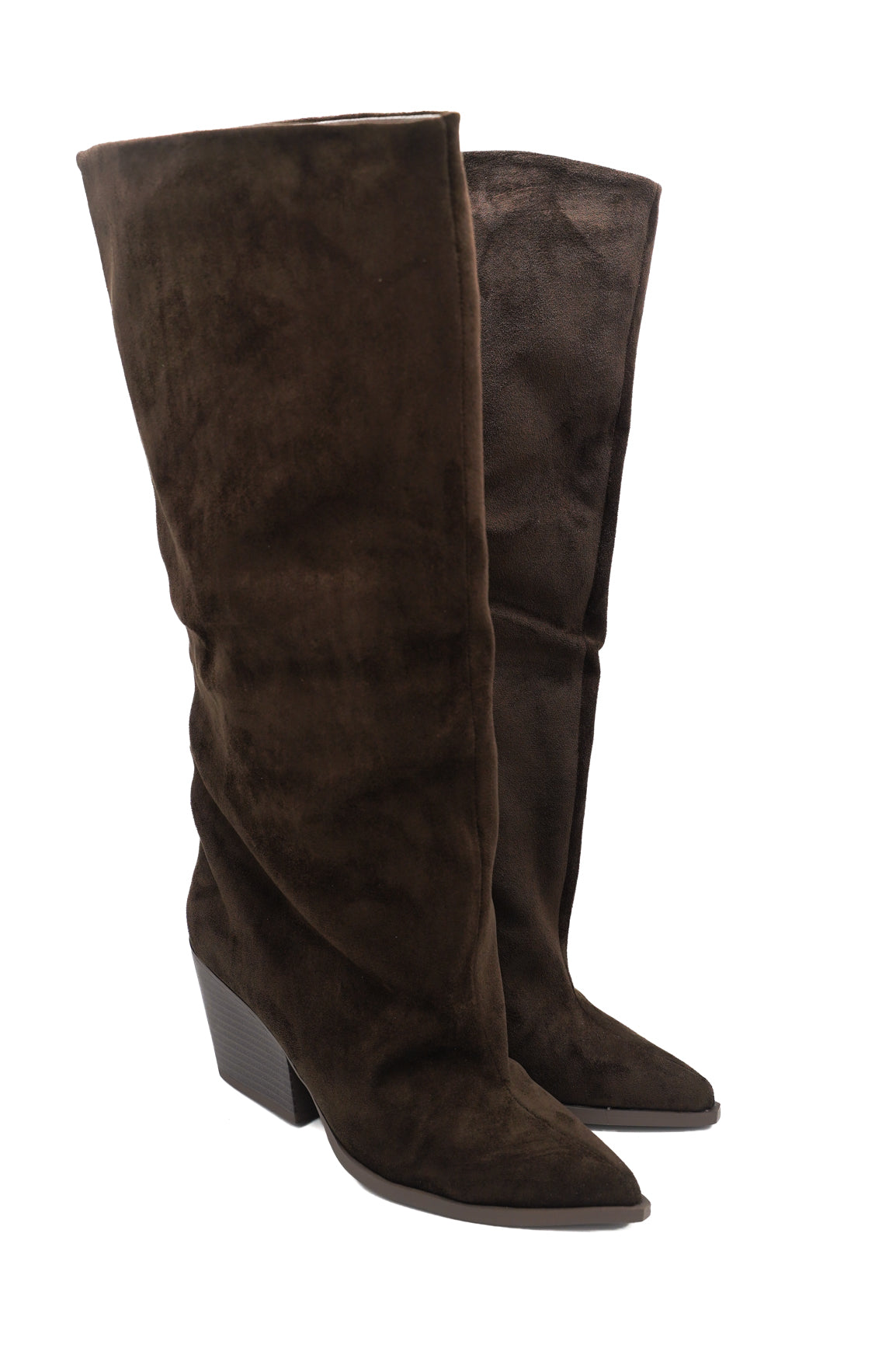 Gaia Shoes Giulia stivali scamosciati al ginocchio