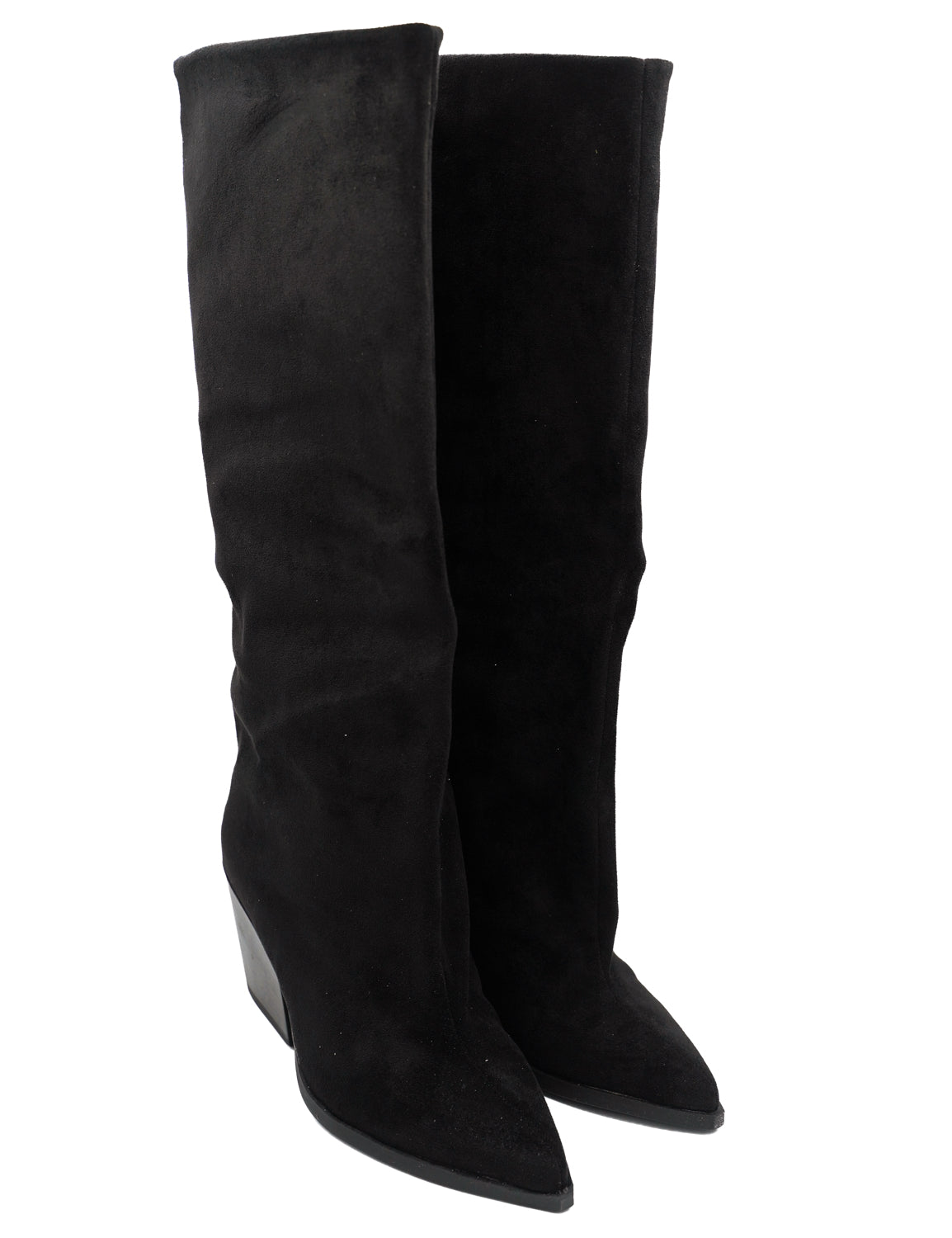 Gaia Shoes Giulia stivali scamosciati al ginocchio