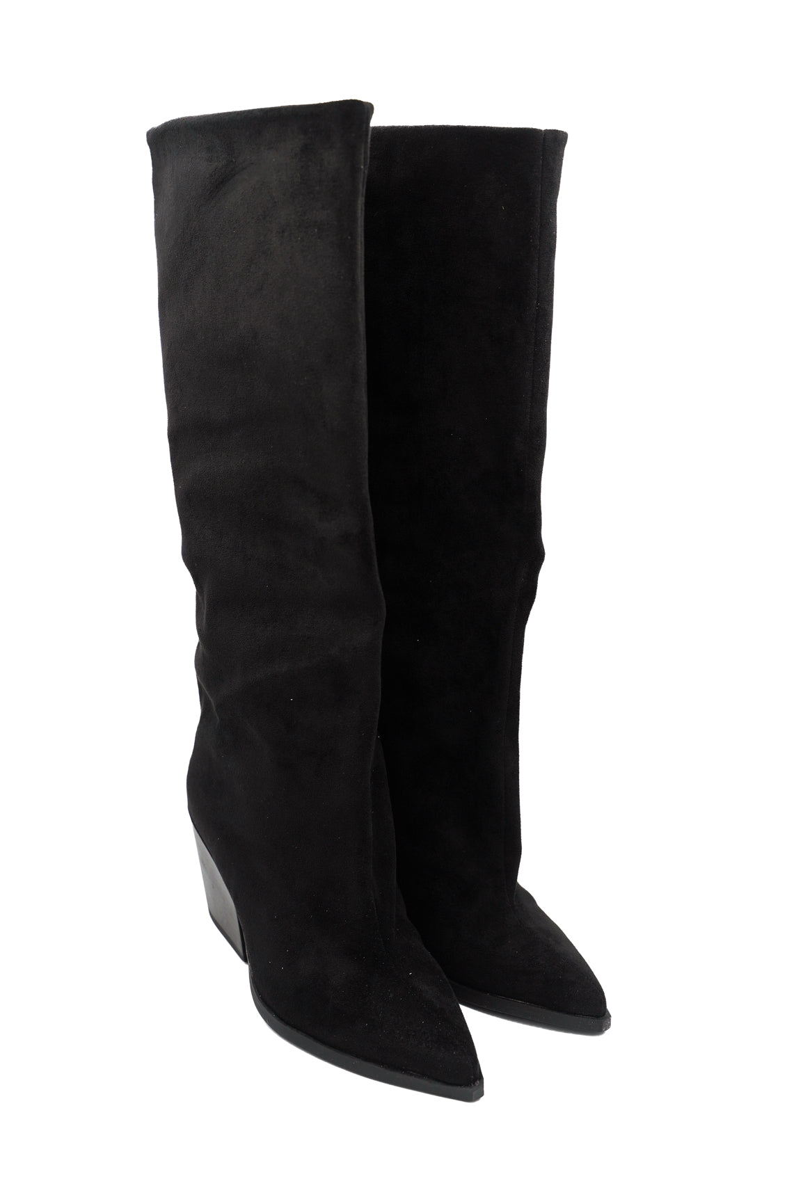 Gaia Shoes Giulia stivali scamosciati al ginocchio