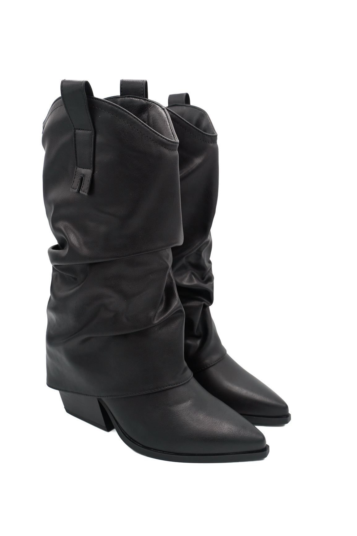 Gaia Shoes Elena stivali camperos con risvolto