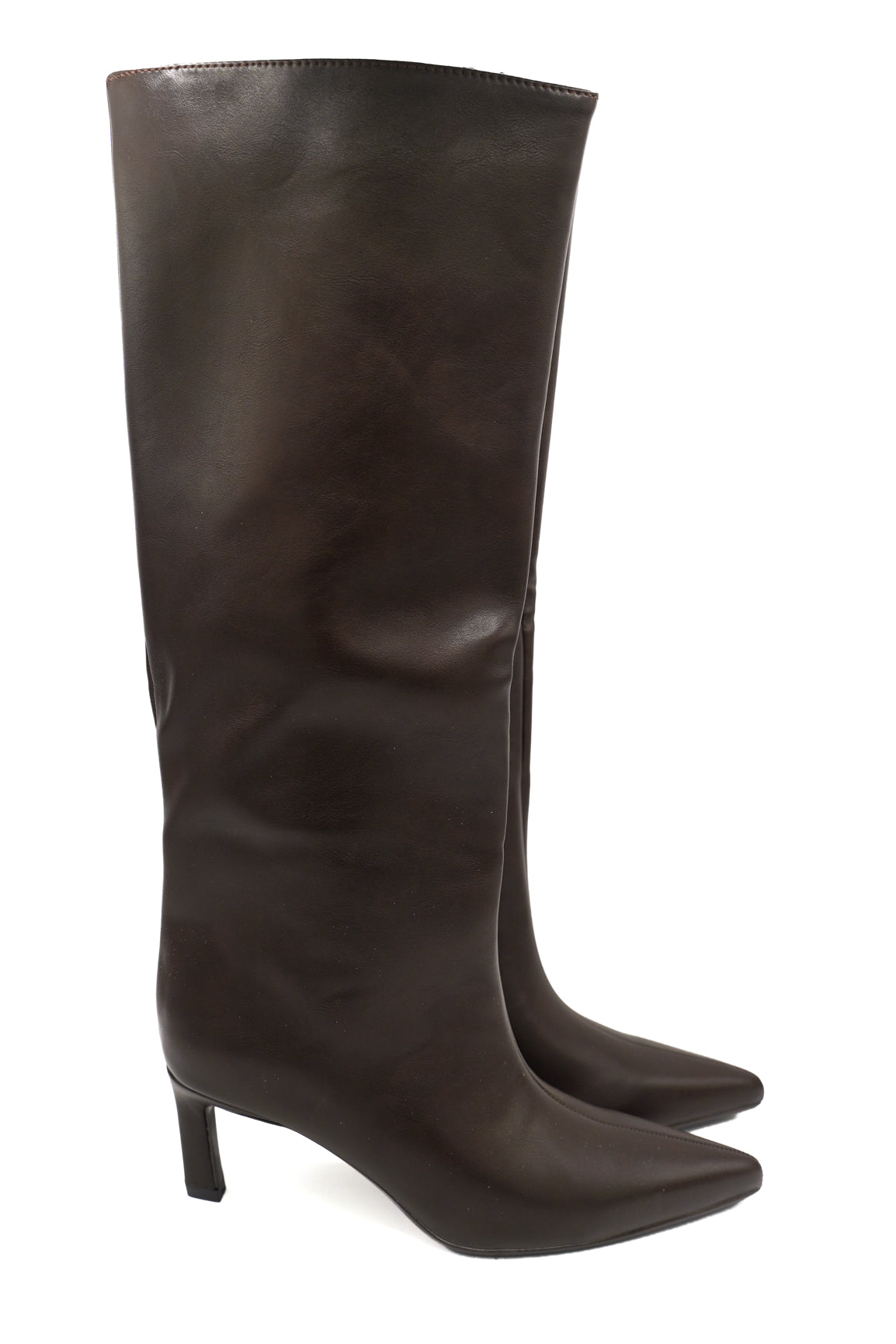 Gaia Shoes Fiamma stivali alti con tacco kitten