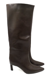Gaia Shoes Fiamma stivali alti con tacco kitten