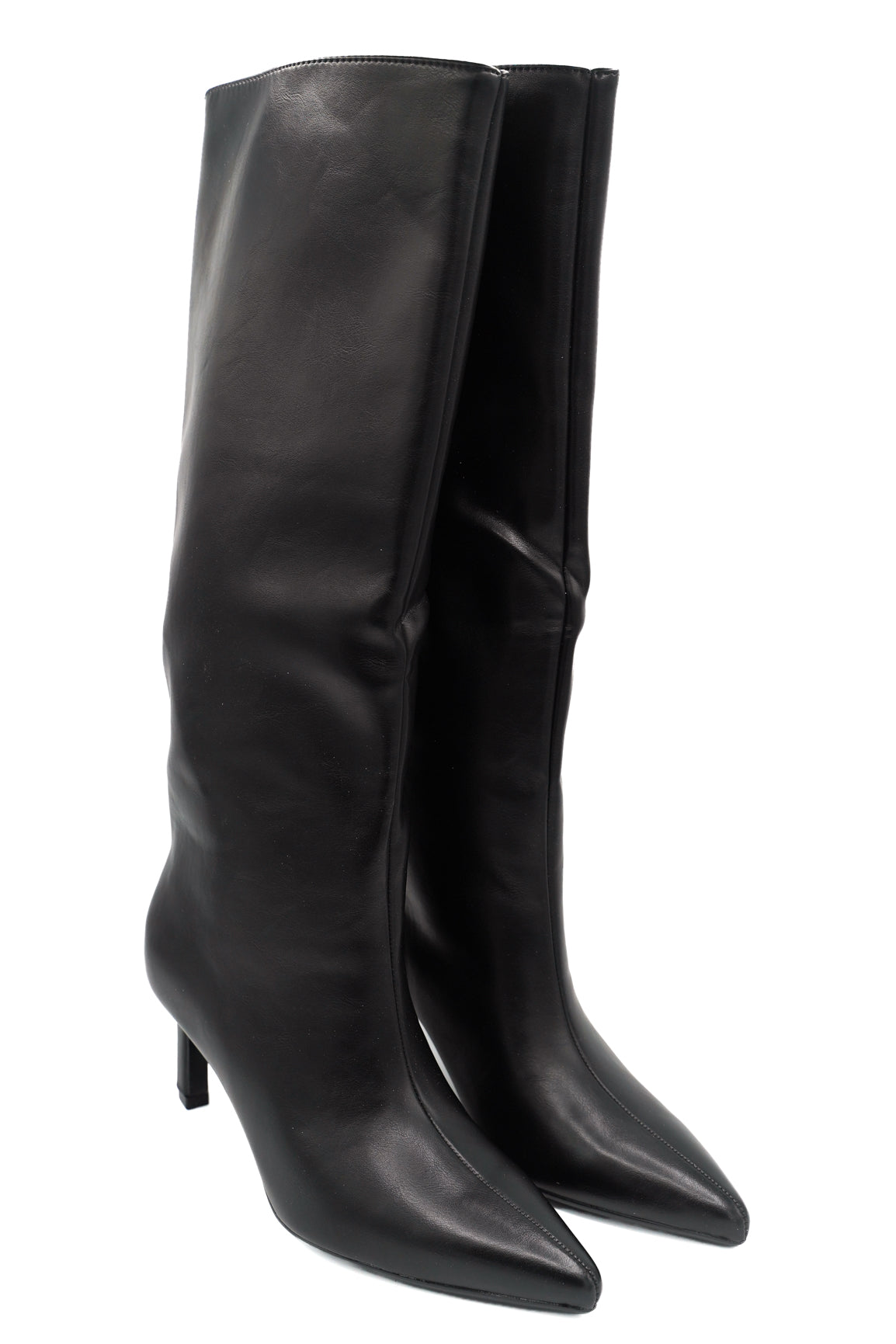 Gaia Shoes Fiamma stivali alti con tacco kitten