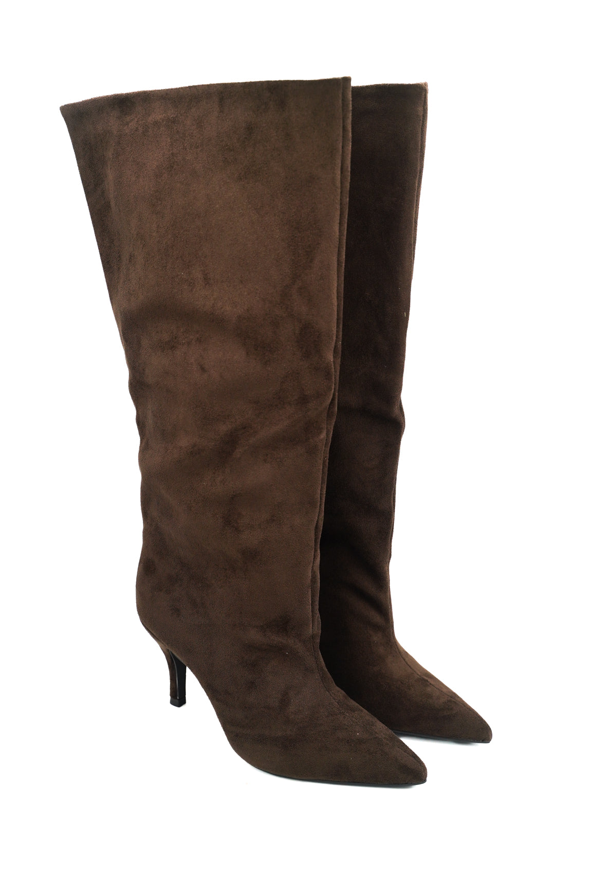 Gaia Shoes Giordana stivali slouchy scamosciati