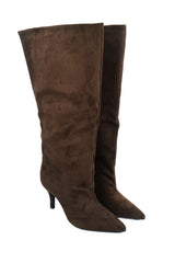 Gaia Shoes Giordana stivali slouchy scamosciati