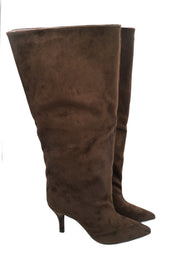 Gaia Shoes Giordana stivali slouchy scamosciati