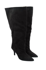Gaia Shoes Giordana stivali slouchy scamosciati