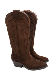 Gaia Shoes Ginevra stivali texani con ricami
