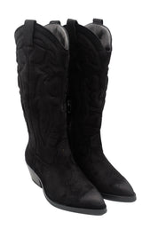 Gaia Shoes Ginevra stivali texani con ricami