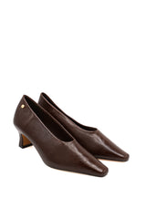 Gaia Shoes Greta decollete punta quadra allungata