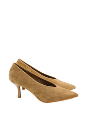 Gaia Shoes Germana decollete scamosciati con scollo a V