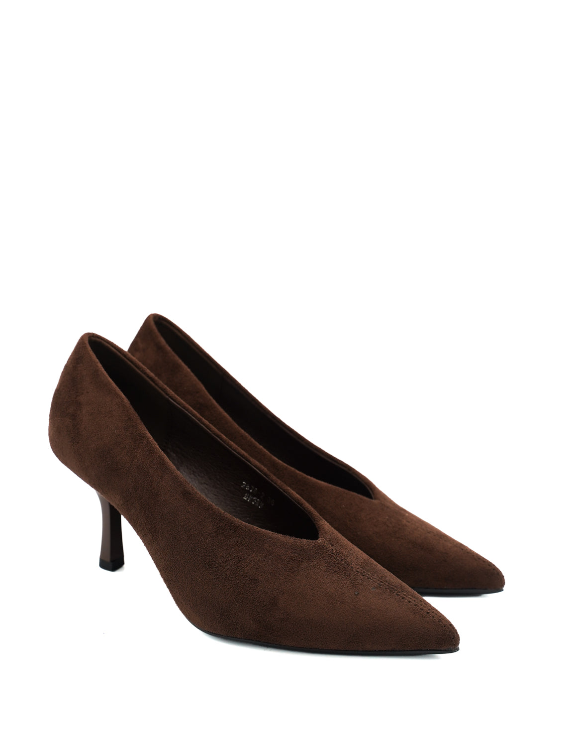 Gaia Shoes Germana decollete scamosciati con scollo a V