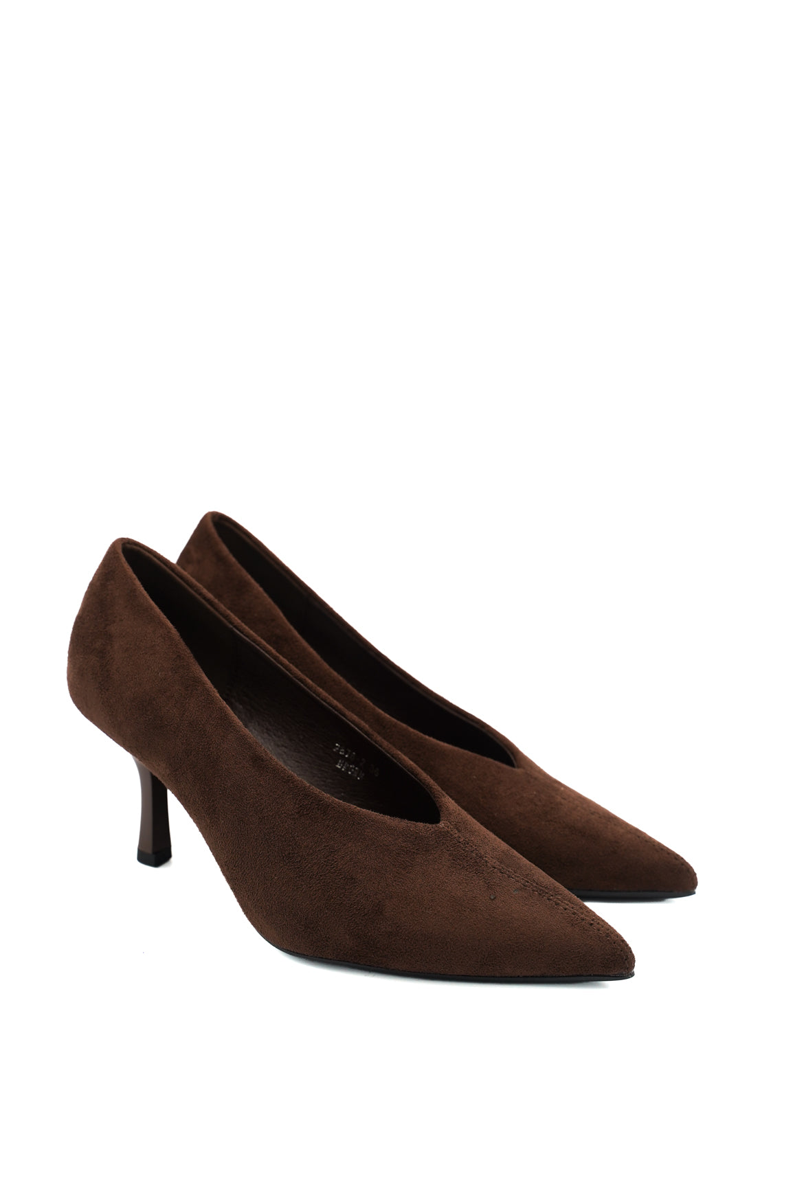 Gaia Shoes Germana decollete scamosciati con scollo a V