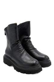 Gaia Shoes Sharon biker con zip posteriore