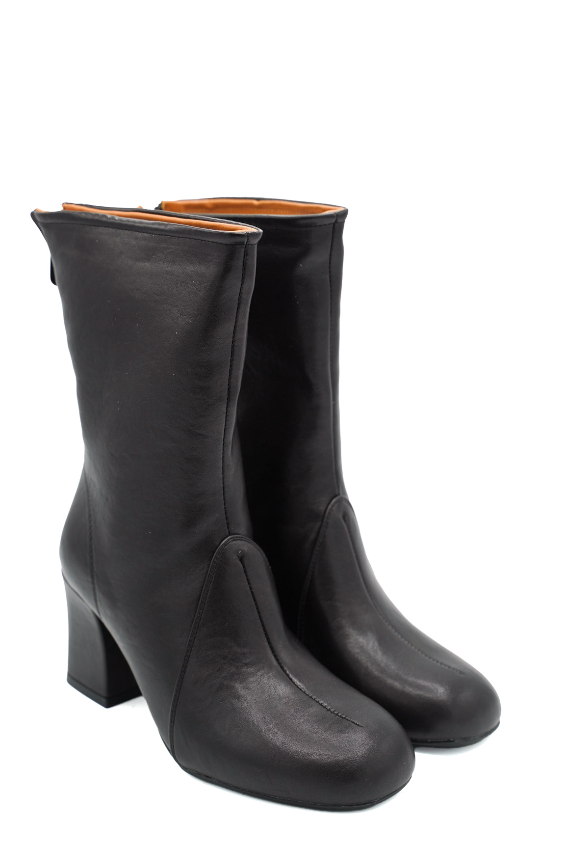 Gaia Shoes Sara stivaletti con punta arrotondata