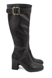 Gaia Shoes Sandra stivali alti con cinturino decorativo