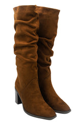 Gaia Shoes Sasha stivali alti scamosciati