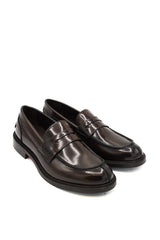 Scarpissime CITY 11 mocassino classico in pelle abrasivata