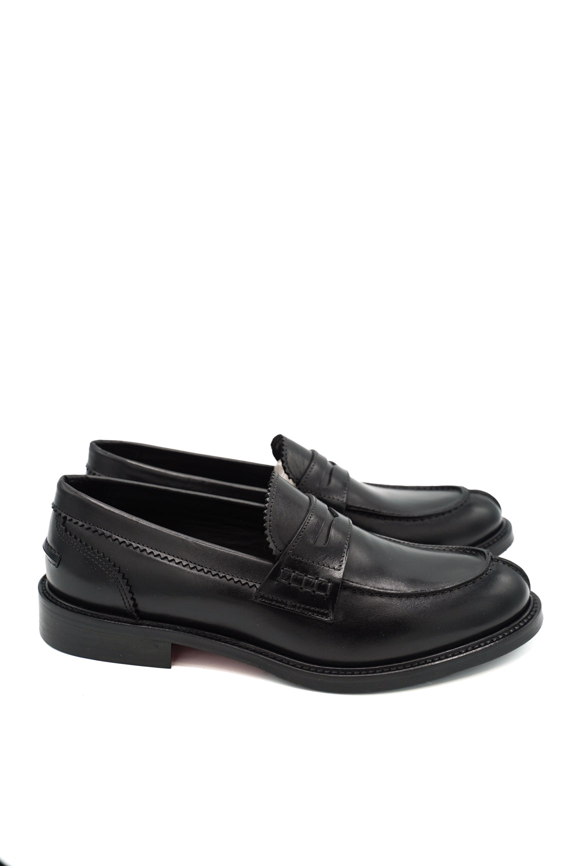 Scarpissime CITY 11 penny loafer uomo in pelle spazzolata
