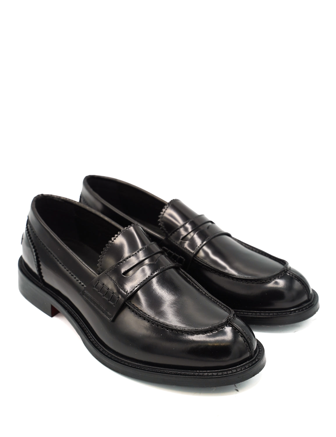 Scarpissime CITY 11 mocassino classico in pelle abrasivata