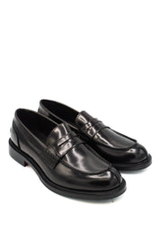 Scarpissime CITY 11 mocassino classico in pelle abrasivata