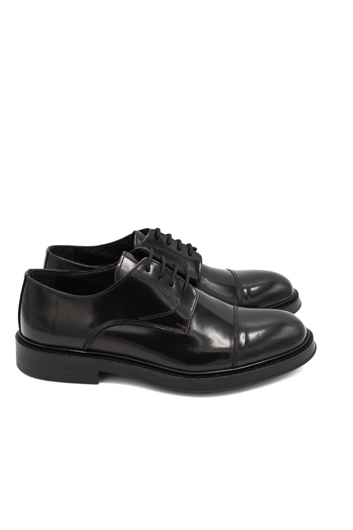 Scarpissime 30005/8100 derby in pelle lucida