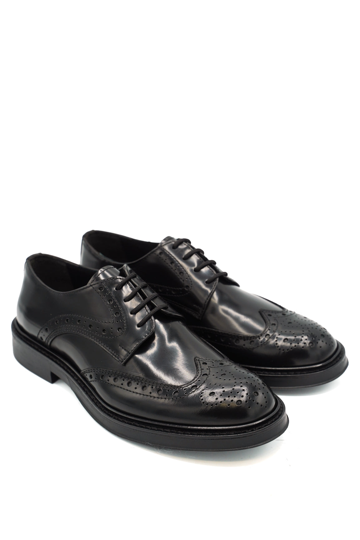 Scarpissime 30010/8100 derby full brogue con punzonature