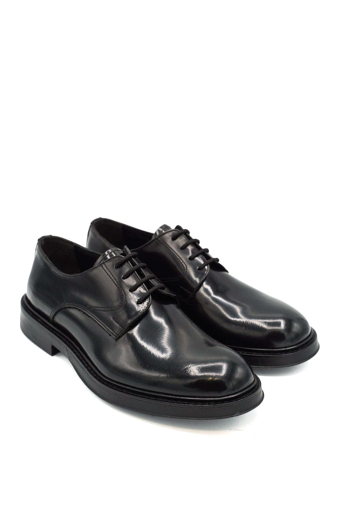 Scarpissime 30020/8100 derby in pelle spazzolata