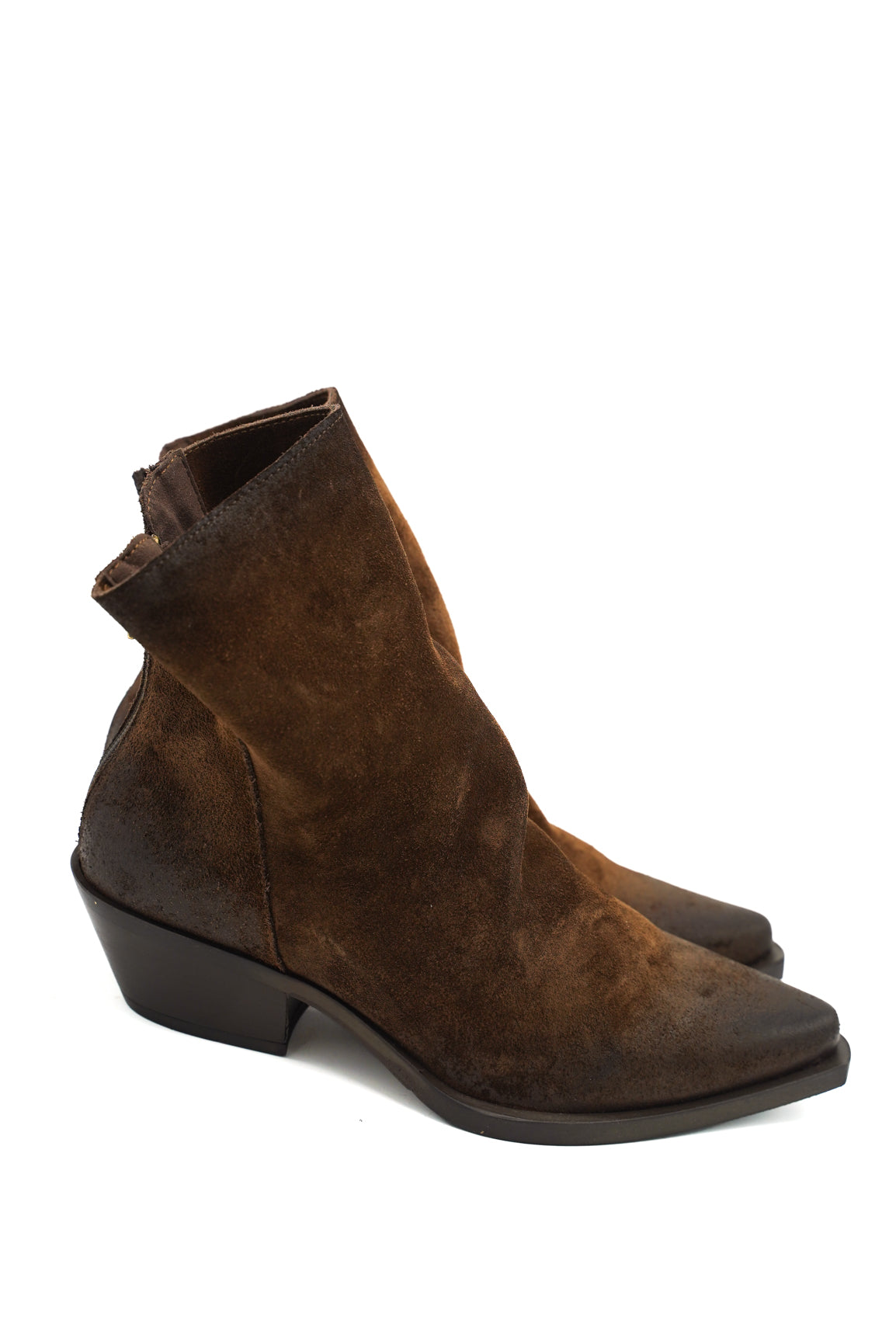 Metisse DX2215 stivaletti western con punta affusolata